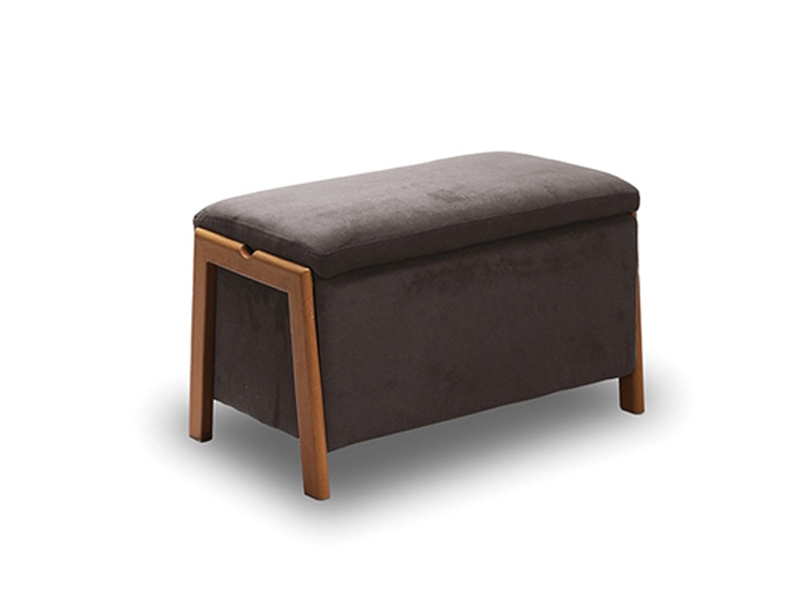 DALI ΣΚΑΜΠΟ VELVET BROWN ΜΕ ΑΠΟΘ. ΧΩΡΟ 75X42X44εκ.