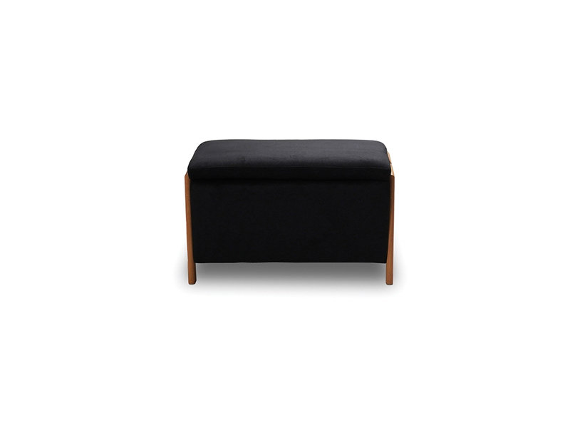 DALI ΣΚΑΜΠΟ VELVET BLACK ΜΕ ΑΠΟΘ. ΧΩΡΟ 75X42X44εκ.