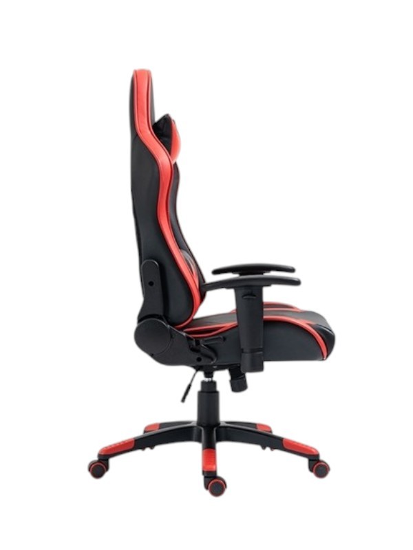 A6190 ΜΑΥΡΟ/ΚΟΚΚΙΝΟ ΠΟΛΥΘΡΟΝΑ GAMING 68Χ72X44-117/53-127εκ.