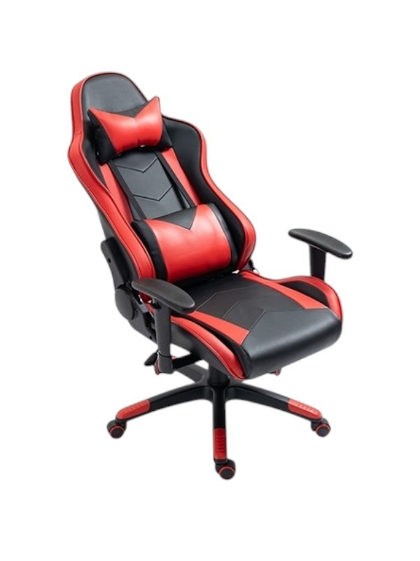 A6190 ΜΑΥΡΟ/ΚΟΚΚΙΝΟ ΠΟΛΥΘΡΟΝΑ GAMING 68Χ72X44-117/53-127εκ.