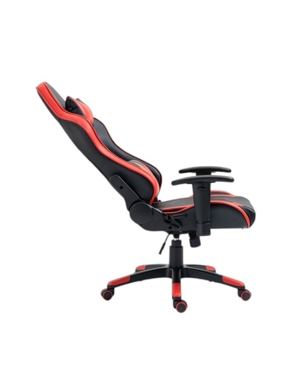 A6190 ΜΑΥΡΟ/ΚΟΚΚΙΝΟ ΠΟΛΥΘΡΟΝΑ GAMING 68Χ72X44-117/53-127εκ.